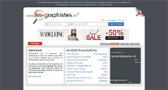 Desktop Screenshot of les-graphistes.com